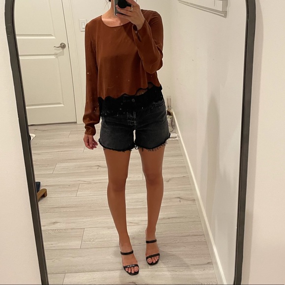 100% Silk Wilfred Blouse - Picture 7 of 10